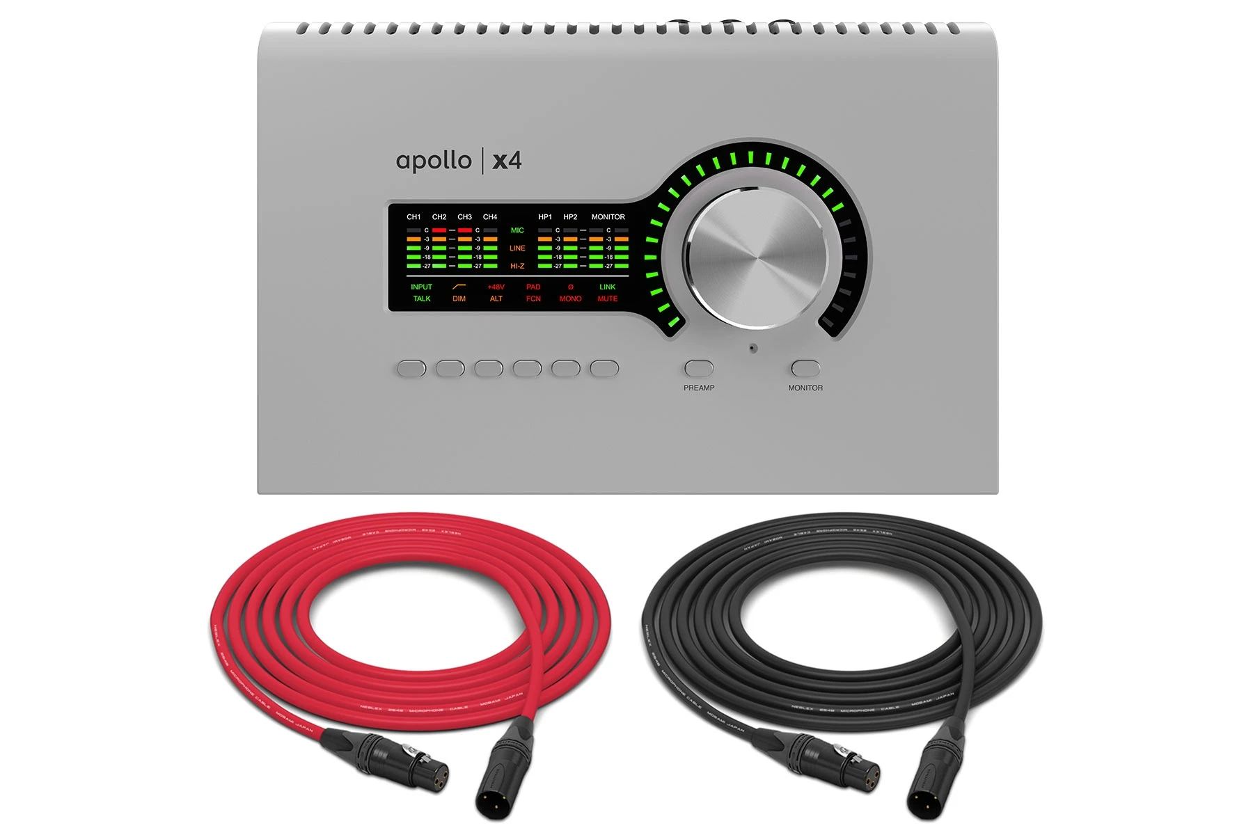 مبيعات أصلية Universal Audio Apollo x4 Gen 2 Essentials + 12x18 Thunderbolt Audio Interface مع UAD DSP