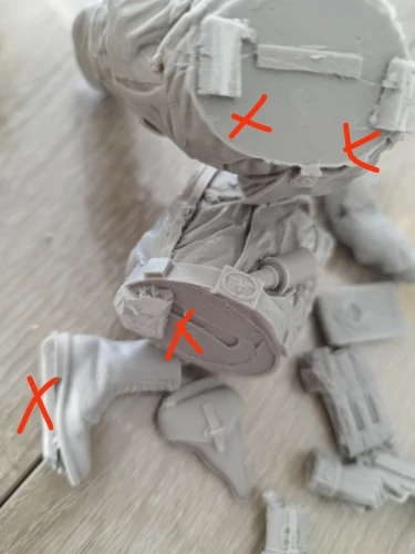 Buyer photo of this resin kit