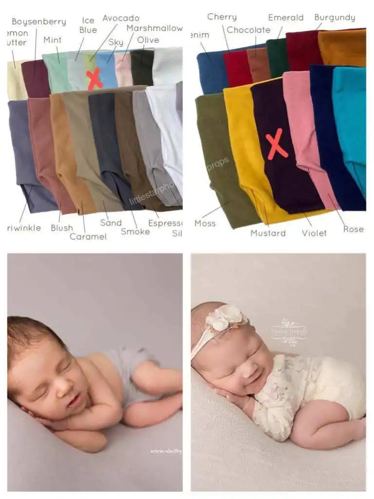 Newborn Photography Outfit Prop Nappy Diaper Cover Baby Infant Photo Shoot Studio Accessories Posing