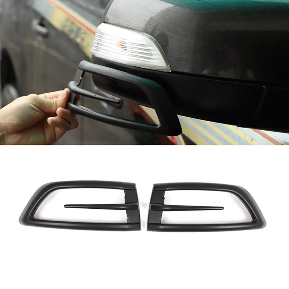 

Matte Black Side Mirror Lamp Cover Trim for Ford Ranger Wildtrak 2015-2022 Limited XL XLT T7 T8 For Ford Ranger Raptor Everest