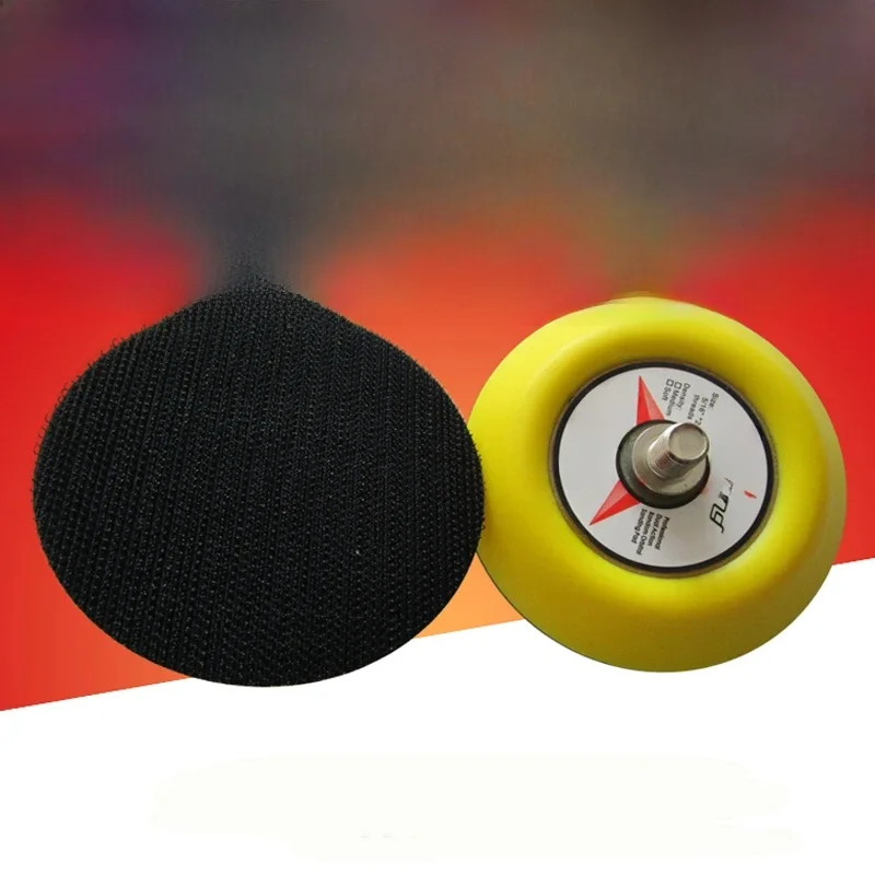 Polisseuse pneumatique à filetage M6/M8, 3 pouces, 75mm, pour bois