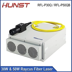 Hunst Raycus 30W 50W Q-switched Pulse Fiber Laser Source Output Protective Connector For YAG Laser Machine RFL-30QS  / RFL-50QB