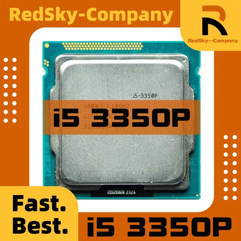 1pcs/lot perfect test Core i5-3350P i5 3350P 3.1GHz Quad-Core Quad-Thread CPU Processor 6M 69W LGA 1155