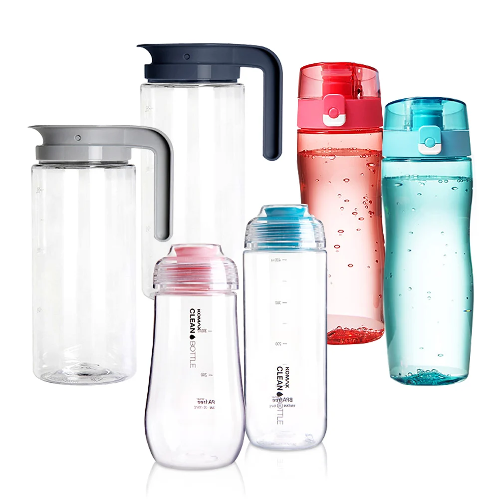 Comex One-touch Tritan round fridge water bottle bottle