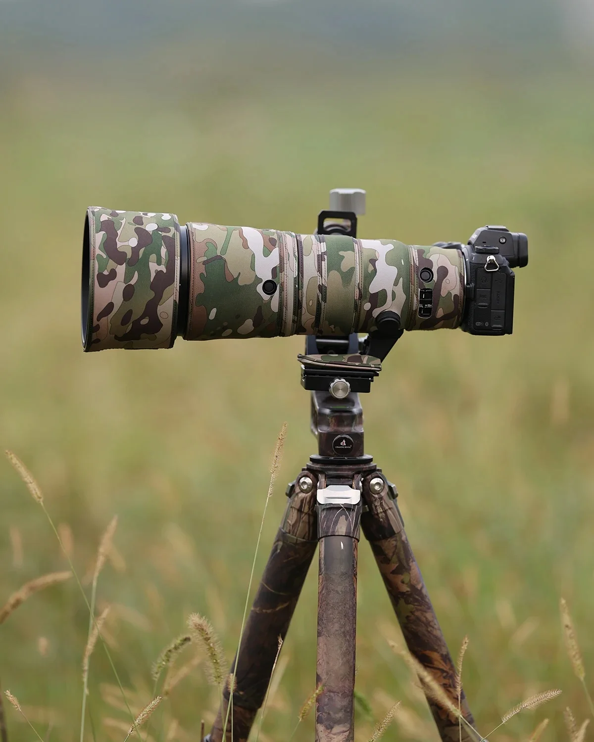 CHASING BIRDS kamuflażowa osłona obiektywu do NIKON Z 600mm F6.3 VR S wodoodporna i przeciwdeszczowa osłona obiektywu Z 600 — zdjęcie 2
