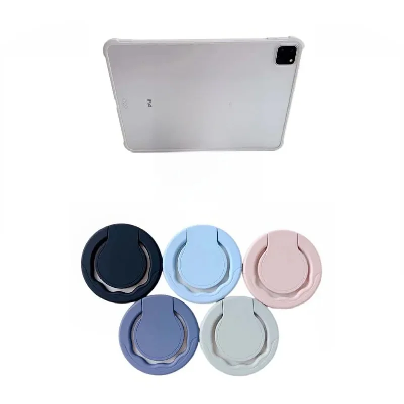 Universal 360 °   Obrotowy plastikowy stojak na tablet do tabletów iPad Samsung Huawei Xiaomi - regulowany pojedynczy uchwyt na biurko — zdjęcie 2