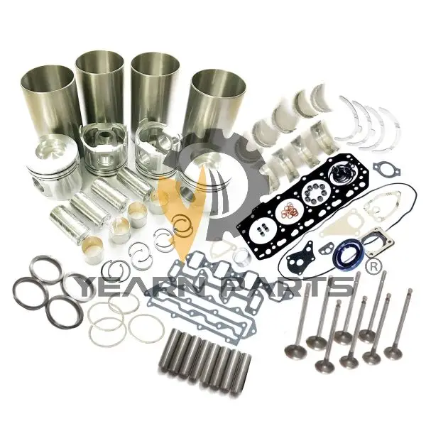 YearnParts ® Yanmar Engine 4TNV98T Komatsu Engine S4D98E-2NFN S4D98E Overhaul Rebuild Kit