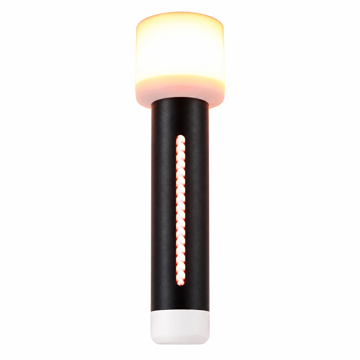 Oplaadbare LED-zaklamp via USB, 2-in-1 campinglamp met dubbele lichtbron, draagbare noodlamp voor thuis, kamperen en reizen.