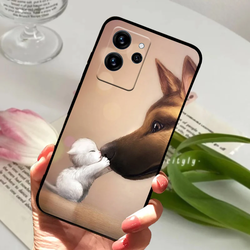 For Oukitel C32 Case OukitelC32 Fashion Painted Cover Soft Silicone Phone Case For Oukitel C32 C 32 Back Covers Etui TPU Bumper