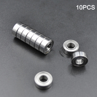 10pcs MR115 ZZ 5*11*4mm 2Z Inner Diameter 5mm High Speed 1150 Miniature Bearing Ball Bearings