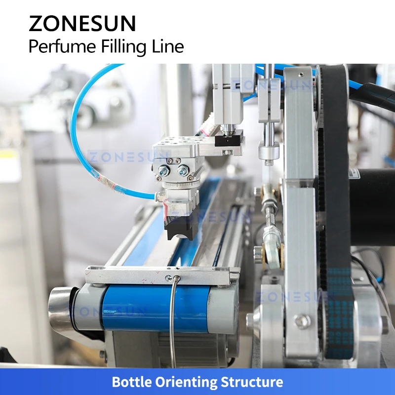ZONESUN ZS-FALU7 Pompa peristaltica automatica a 3 teste Oli essenziali Colagene Linea di produzione di bevande giovanili