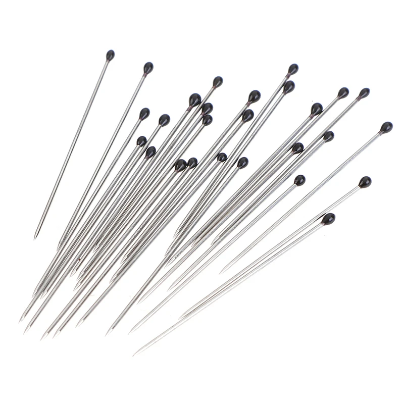 100Pcs Insect Pins Specimen Needle Stainless Steel for School Lab Entomology