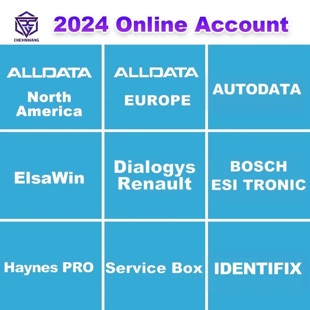 

2024 Online Account for Auto data AutoData Alldata All Data Elsa Win Haynes PRO WIS Service Box Workshop Repair Software Online