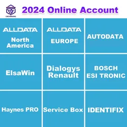 2024 Online Account for Auto data AutoData Alldata All Data Elsa Win Haynes PRO WIS Service Box Workshop Repair Software Online