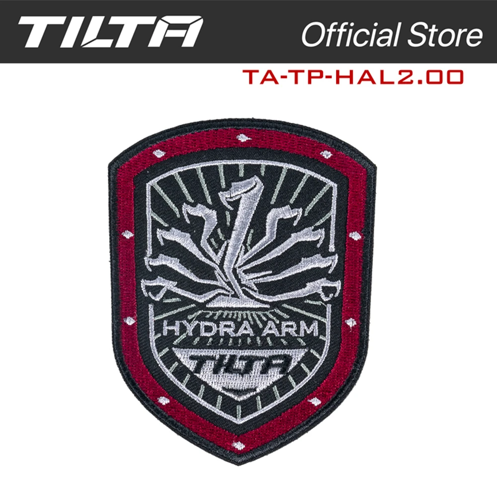 Tilta Fashion Tactische Patches Epauletten Herdenkingseditie TILTA LOGO HYDRA logo ARM CAMERA-logo