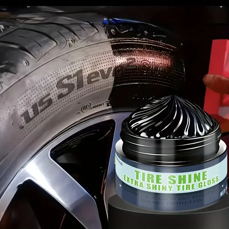 Fahrenheit Tire Shine & Plastic Renewer - Multi-functional car care product, UV resistant, waterless polishing, easy-to-use