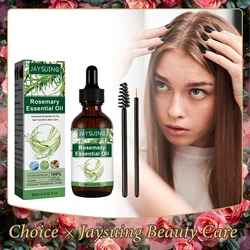 Rosemary Hair Strengthening Oil Eyelash Growth Promote Eyebrow Growing Anti Hairs Loss Nourishing Smooth Hair Essential Oil 60ml