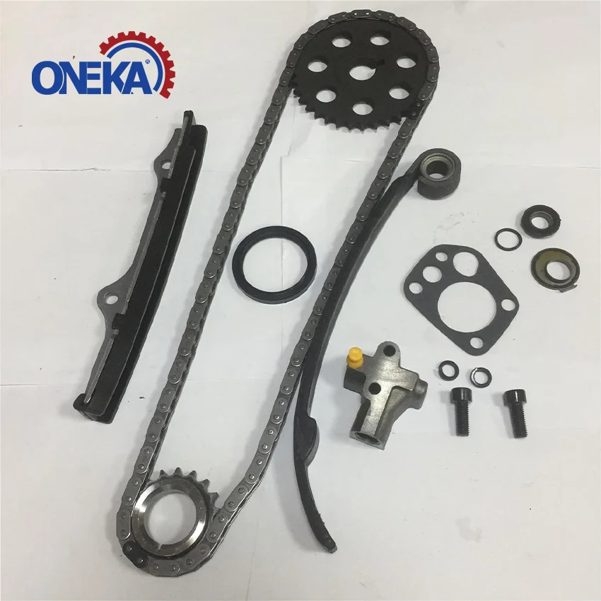 ONEKA Timing Chain Kit for 89-97 Nissan 240SX Pickup Stanza Axxess D21 Old Engine KA24E 2.4L