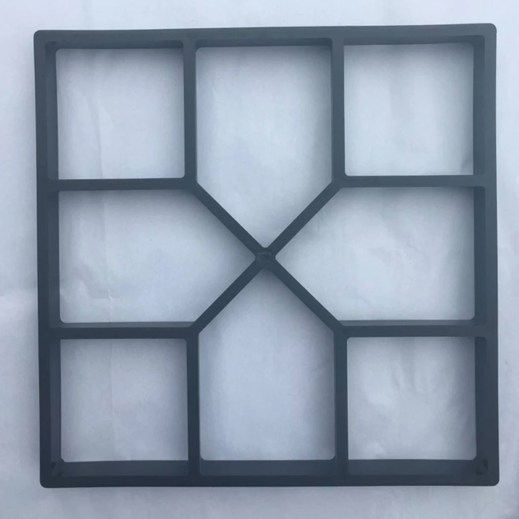 Reusable Garden Path Maker Mold DIY Garden Mold Paving Cement Brick Stone Road Concrete Molds for Walkway Pavement