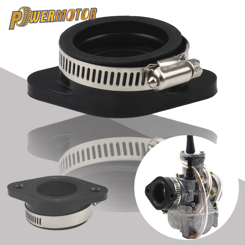 Motorrad 2-Takt Vergaseradapter Einlassrohr Gummi für KOSO OKO Mikuni PWK 28/30mm 110-160cc Motor Motocross-Teile – Detail 1