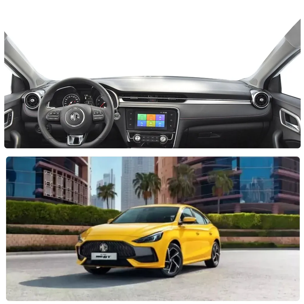 Dashboard Cover Dash Mat for MG6 6 2017~2022 Pad Sunshade Cushion Anti-UV Sunshield Nonslip Parasol Accessories 2018 2019 2020