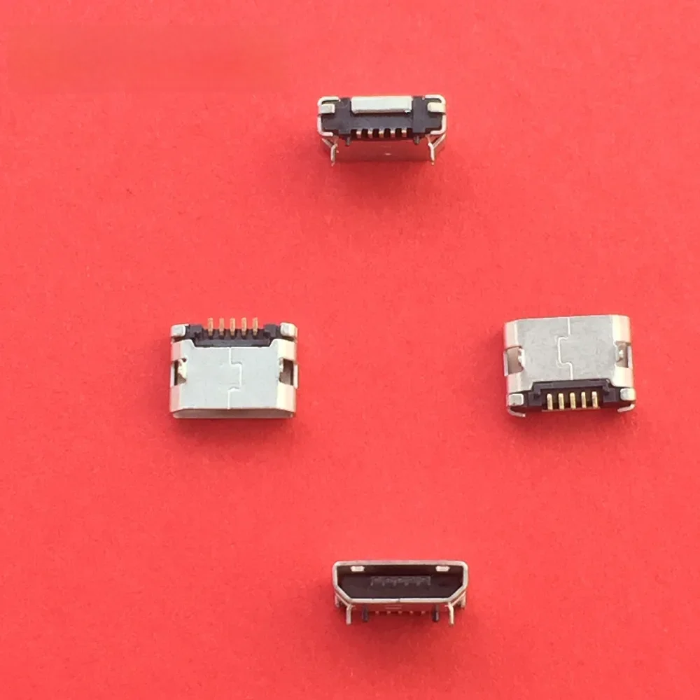 10szt G19Y Micro USB 5pin Złącze żeńskie do telefonu komórkowego Gniazdo ładowania Micro USB Proste usta Sprzedaż z utratą Rosja — zdjęcie 2