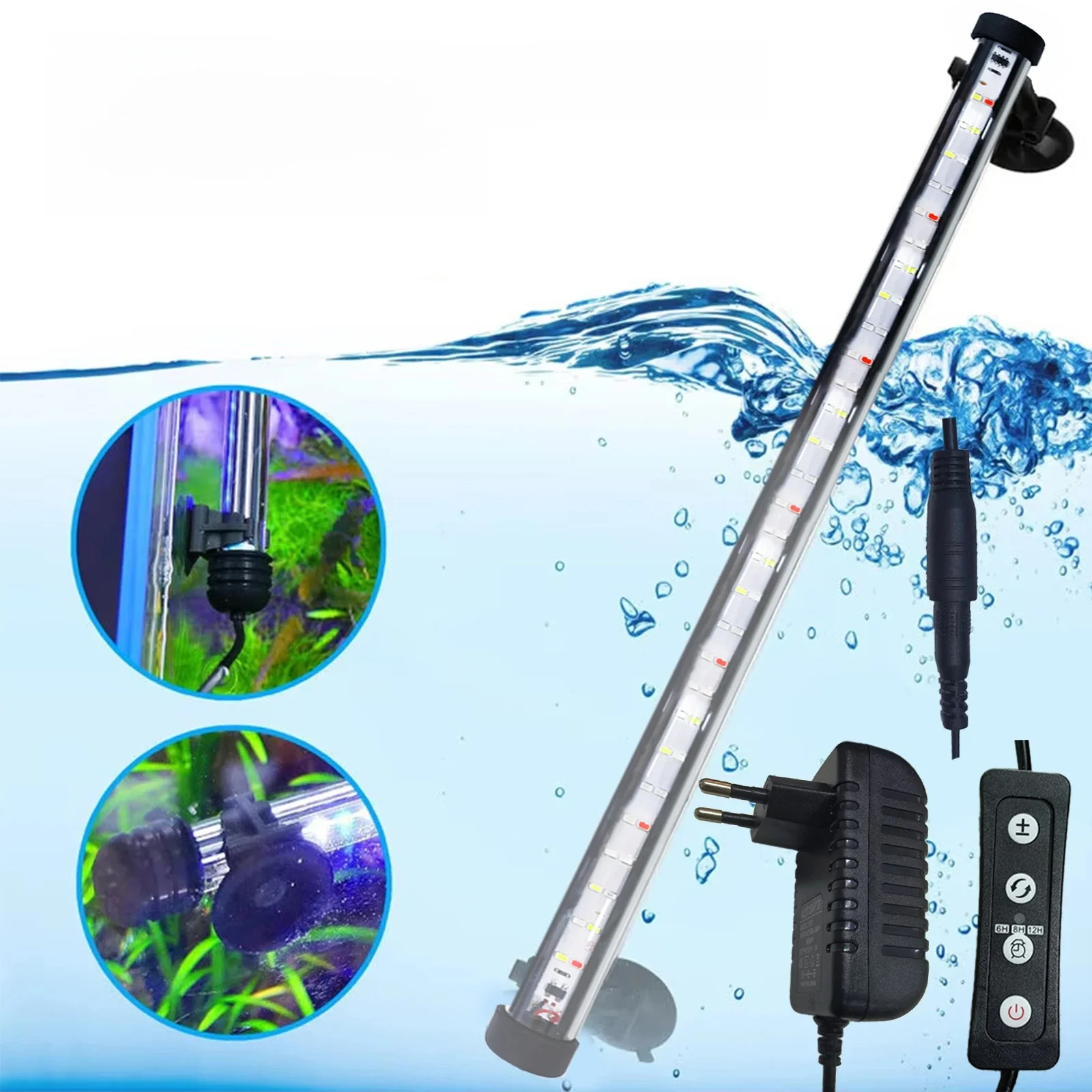 Led-diervissenverlichting Landschap Aquariumverlichting Duiken Aquariumverlichting Driekleurige modus Schakelen Verstelbare helderheid - afbeelding 2
