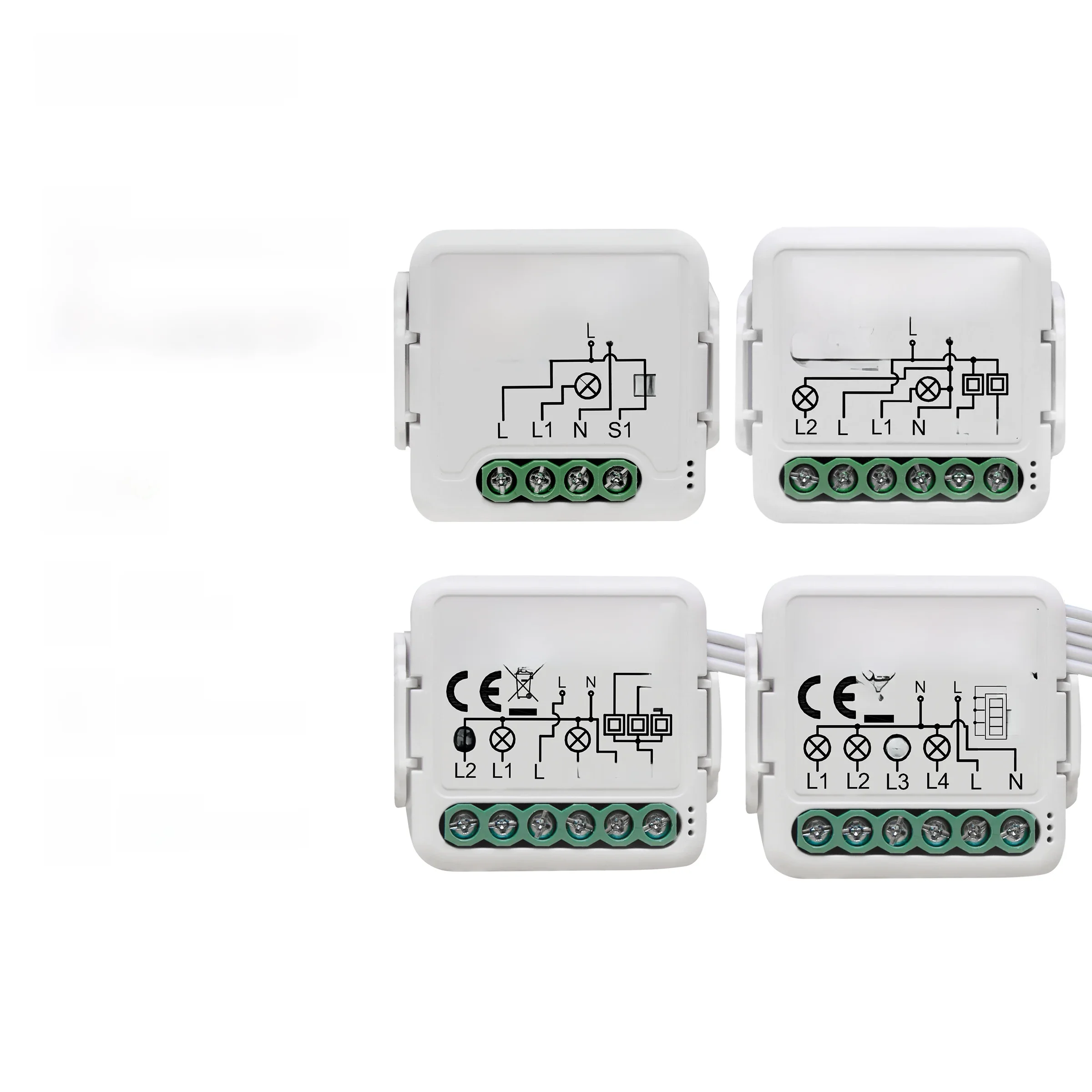 GIRIER Tuya ZigBee 3.0 Schakelmodule 10A Smart Home DIY Schakelaar 1 2 3 4-voudig Ondersteunt 2-weg bediening Werkt met Alexa Google Home - afbeelding 2
