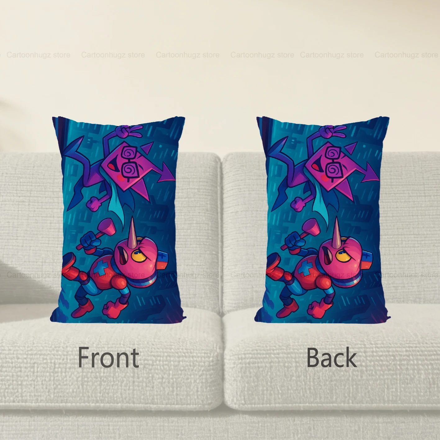 Dakimakura Anime lance Pillow Cover Sofa Cushion Double-side Print Throw Pillow Case 40X60cm