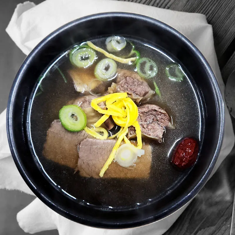 [1+1] 춘천맛집 춘천장 아롱사태곰탕/순살갈비탕 700g