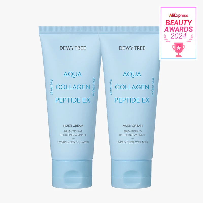 [Dewytree] Aqua Collagen Peptide EX Multi Cream 80ml X 2