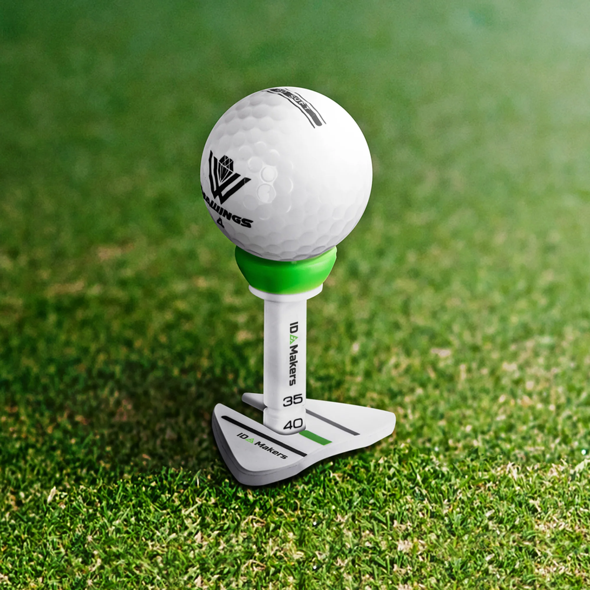 IMakers control golf tee rack ball marker Aaming function