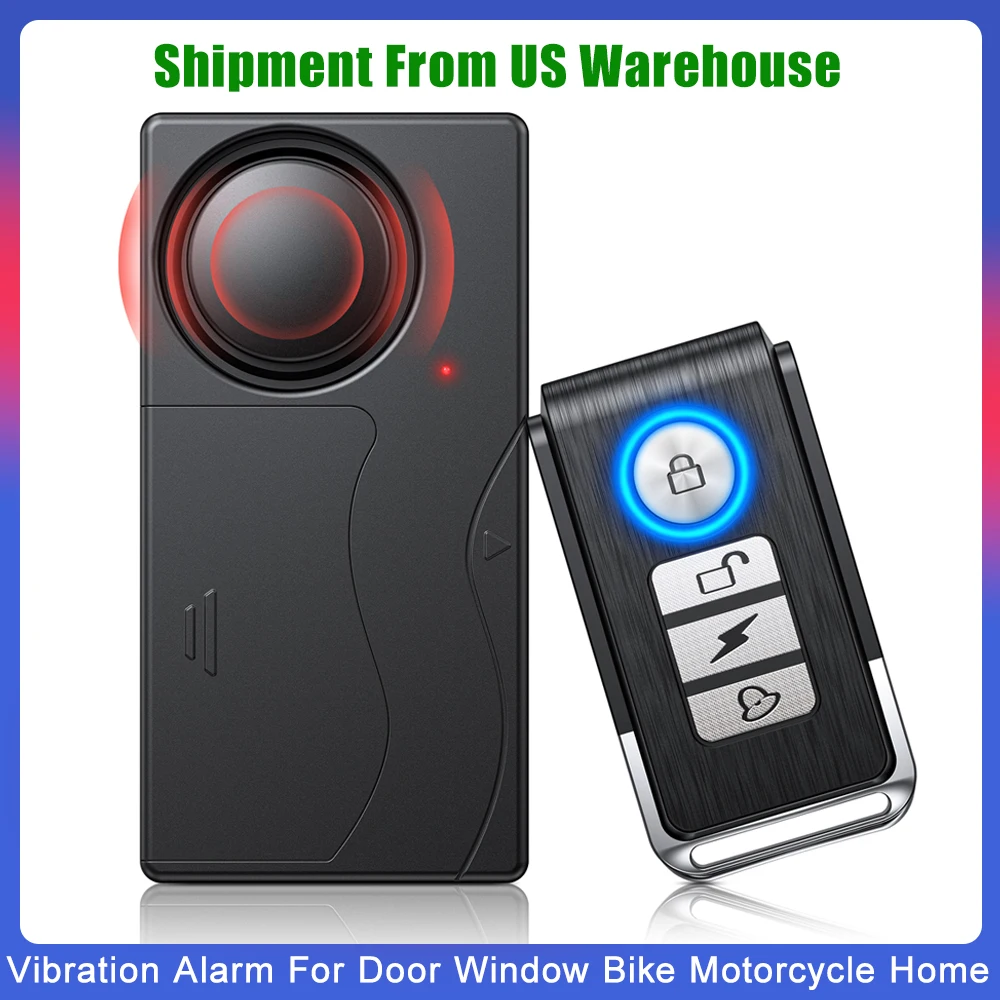 

Система безопасности от кражи с датчиком движения и регулируемой чувствительностью, 110 дБ, для дверей, окон, велосипедов и мотоциклов