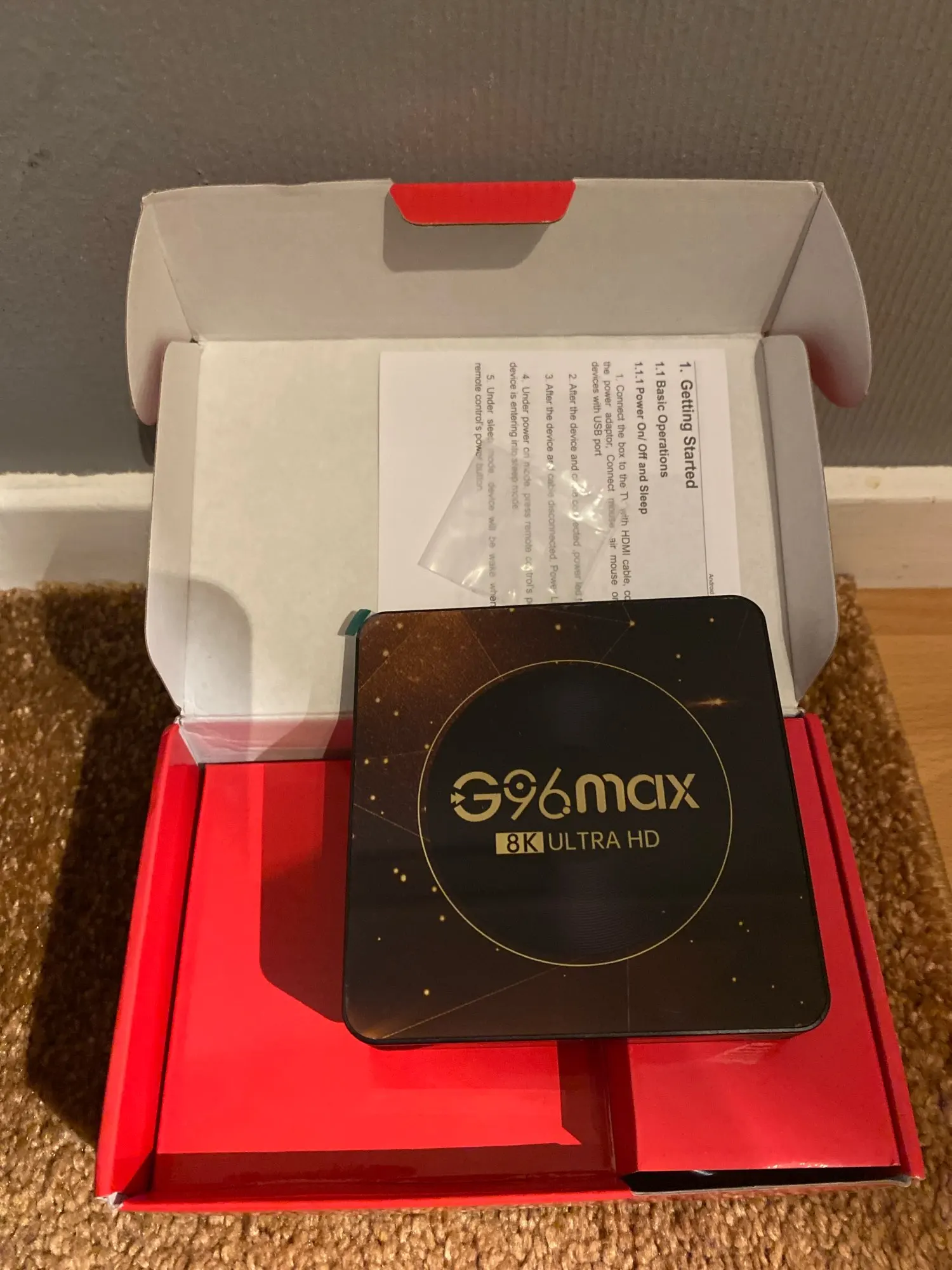 G96max RK3528 Smart TV Box Android 13 Quad Core Cortex A53 Support 8K Video HDR10+ Dual Wifi BT 2G16G 4G 32G 64G tv box android photo review