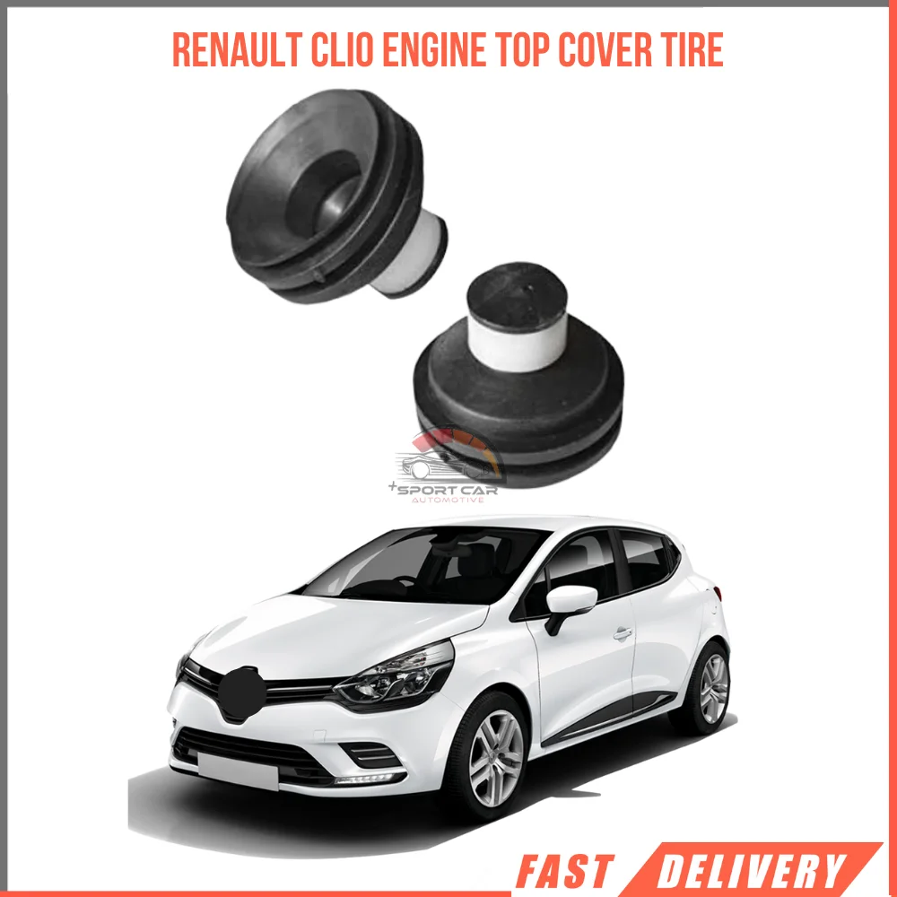 

For RENAULT CLIO engine top cover wedge rubber car parts suspension and steering wheel lift X4 Oem 7701056972