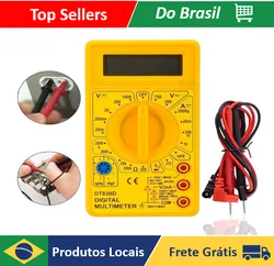 Professional Digital Multimeter Portable Multi Test Cable