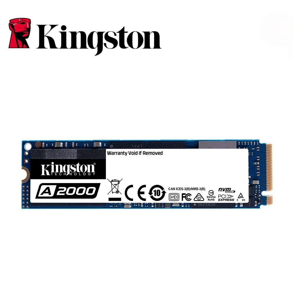 Kingston M2 SSD M.2 PCIE SSD 250GB NVME 2280 500GB 1TB Internal disk 250GB A2000 Solid State Drive for laptop netbook