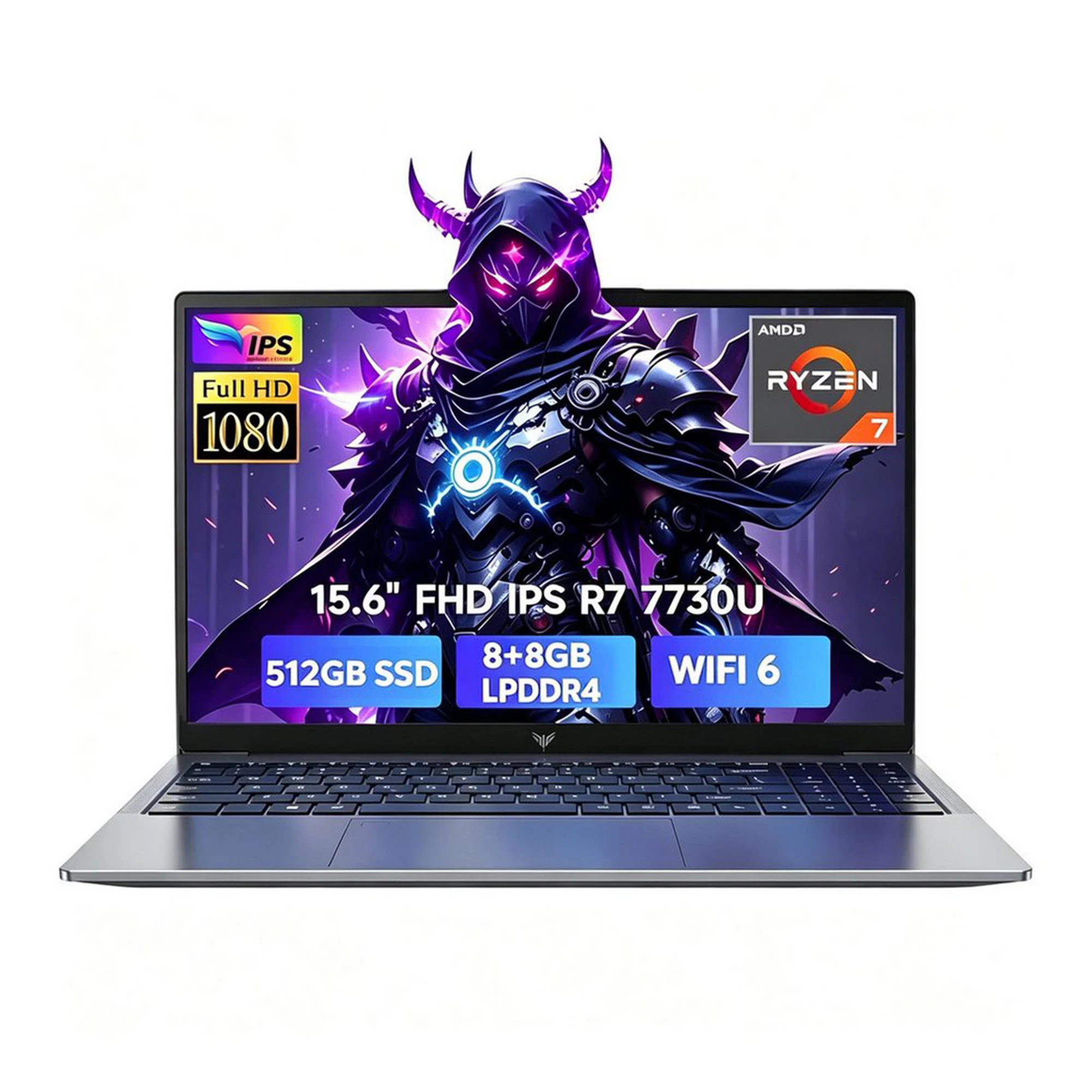 Laptop ACEMAGIC LX15PRO AMD Ryzen 7 7730U 15,6 pollici 16GB RAM LPDDR4 512GB SSD AMD Radeon ™ Notebook con grafica Windows 11 Pro