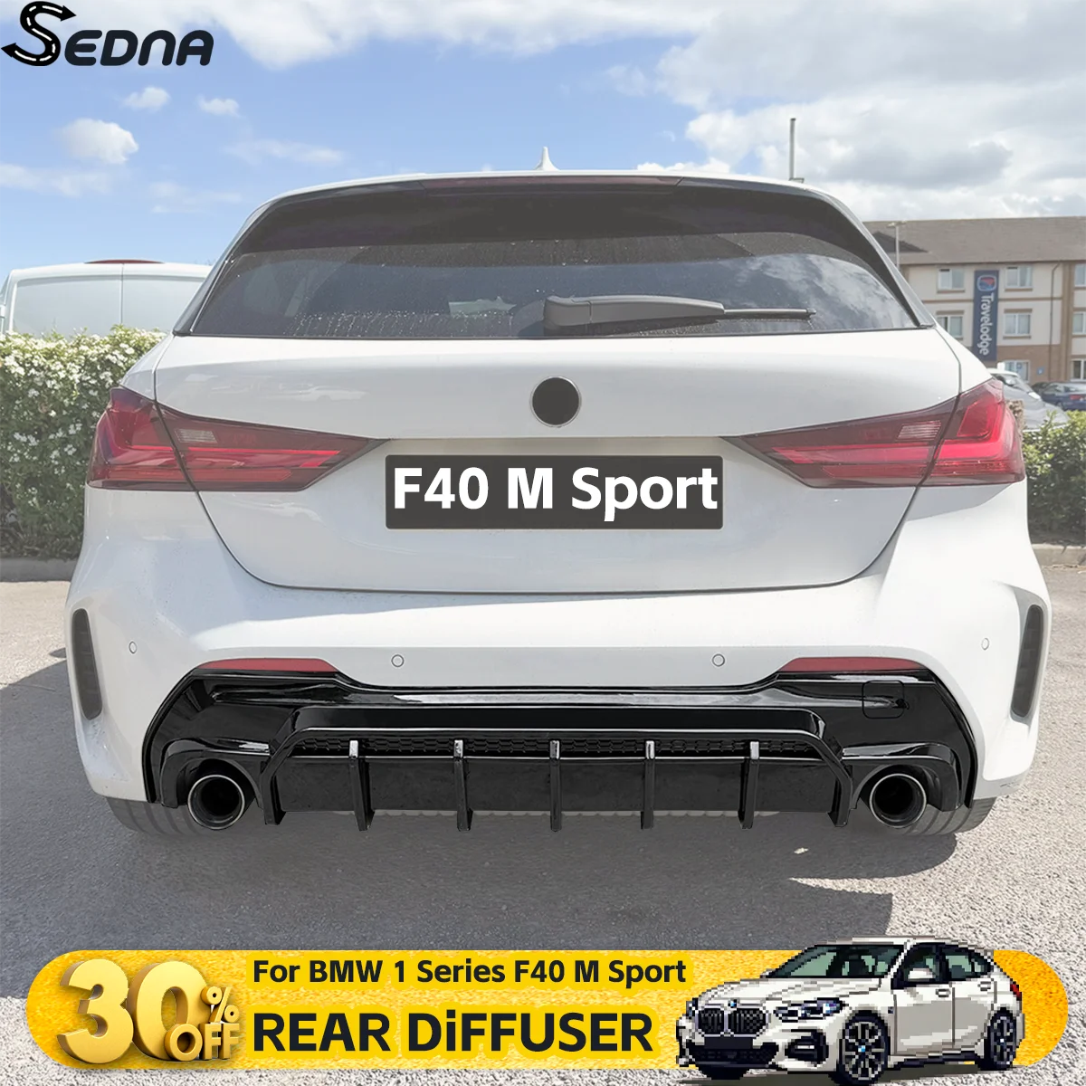 Rear Bumper Diffuse…