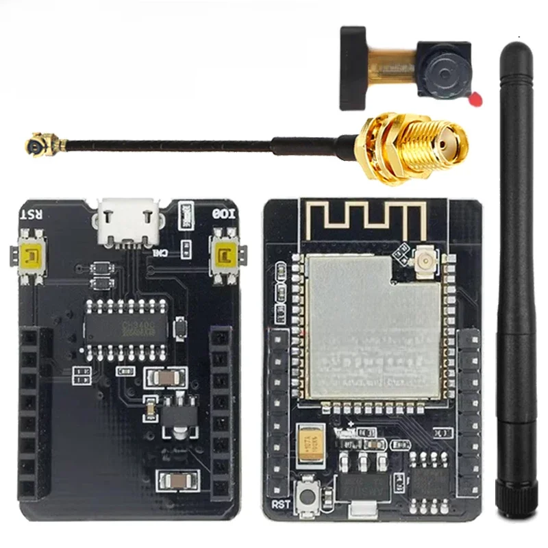 ESP32-CAM ESP32-CAM-MB MICRO USB ESP32 Serial do WiFi ESP32 płyta rozwojowa CAM CH340 CH340G 5V Bluetooth + OV2640 — zdjęcie produktu 7