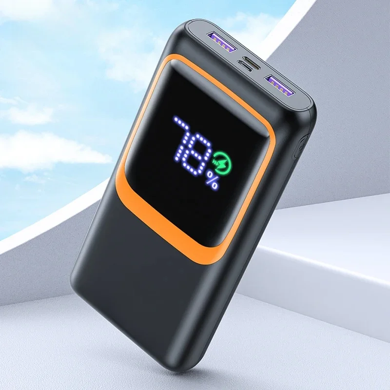 QOOVI 20000mAh Power Bank Zewnętrzna duża pojemność baterii PD 22,5W Szybkie ładowanie Przenośna ładowarka do Samsung iPhone Xiaomi — zdjęcie produktu 7
