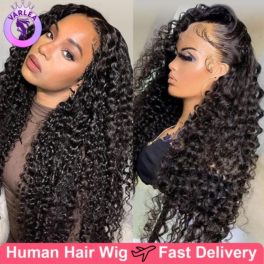 

13x6 Deep Wave Lace Frontal Wig Human Hair 180% Density 30 inch Deep Curly 13x4 Hd Lace Front Wigs Brazilian Glueless Wigs