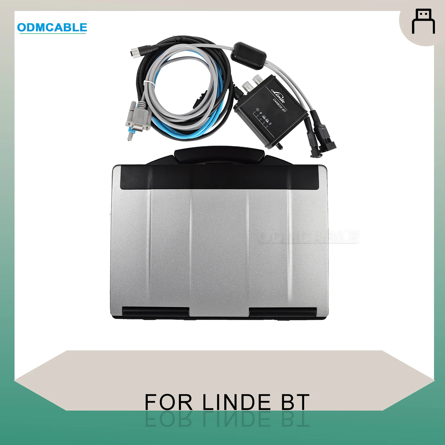 Linde Bt Forklift Truck Original Canbox Usb Doctor Diagnostic Cable Line Adapter Service Box With Cf53 Laptop