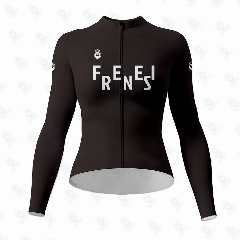 Frenesi Winter/Summer Women Long Sleeve Shirt Cycling Jersey MTB Autumn Bicycle Mountain Maillot Ciclismo Bike Delicate Clothes