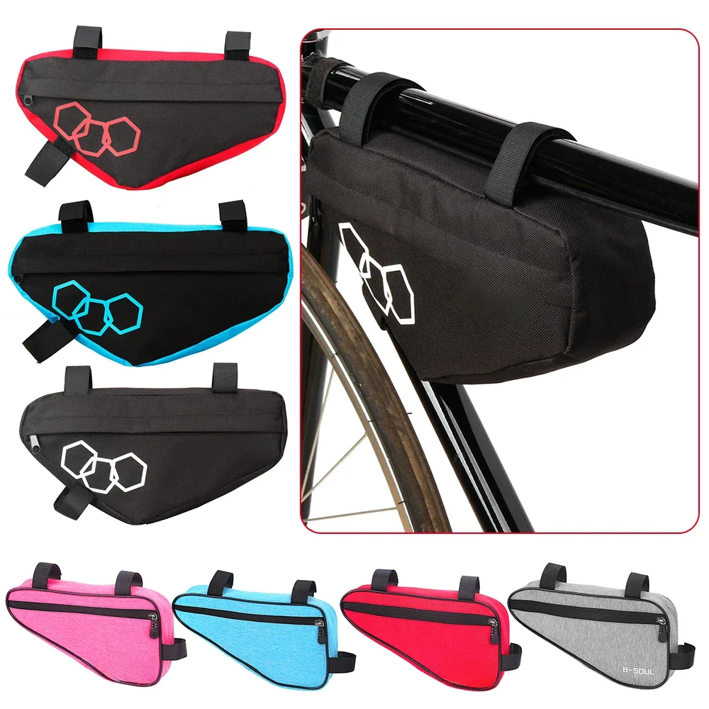 AliExpress Bike Bicycle Bag Waterproof Triangle Bike Bag Front Tube Frame Bag Mountain Bike Triangle Pouch