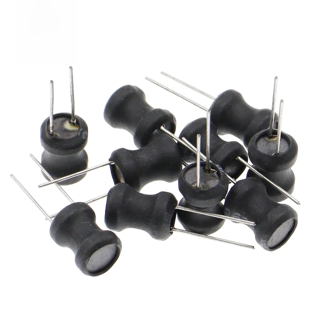 Induktor mocy zanurzeniowy 8*10mm 2.2UH 4.7UH 10uh 22uh 100uH 150uh 220uH 330uH 470uh 1MH 2.2MH 4,7mh indukcyjność 10MH 8x10mm 2 szpilki — zdjęcie 2