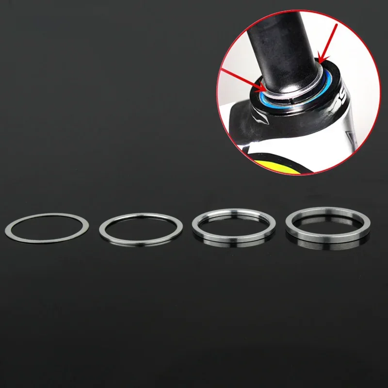 AliExpress HONEVER 6pcs Bicycle Fork Washer Bike headset Adjusting Washer Dust Cover Fine Tuning Washer 0.3/1/2/3mm