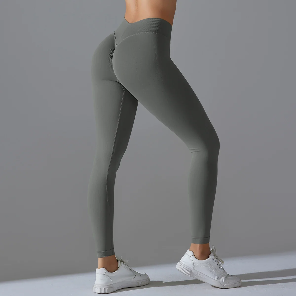 AliExpress Hamidou Yoga Pants High Waist Trousers Casual Workout Running Peach Hip Pants  Running Cycling Sports Gym Pants Running Training Pants