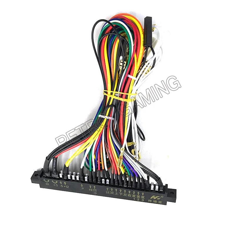 

40cm Jamma Harness 28 Pin With 5,6 Buttons Wires for Chassis Arcade Game Machine/cabinet Accessories 6 Action Button Wires