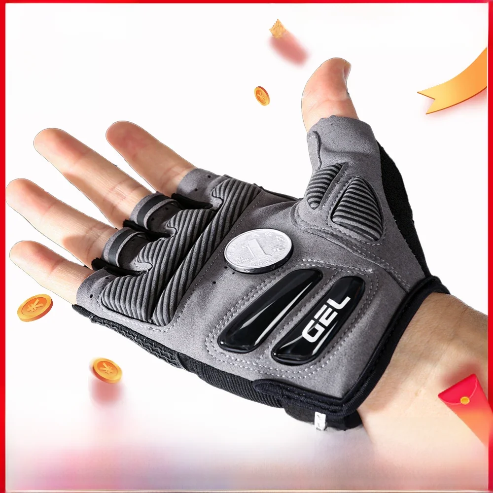 AliExpress Kyncilor Half-Finger Men'S And Women'S Cycling Gloves Liquid Silicone Shock-Absorbing Breathable Sports Bike